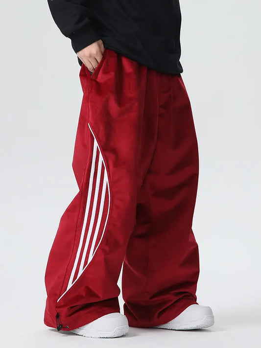 Women's Searipe Unisex Oversize Fleece ChillTech Baggy Snow PantsĀ