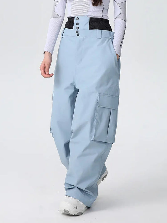 Women's Searipe Durable Mountain Pro All Function Baggy Snow PantsĀ