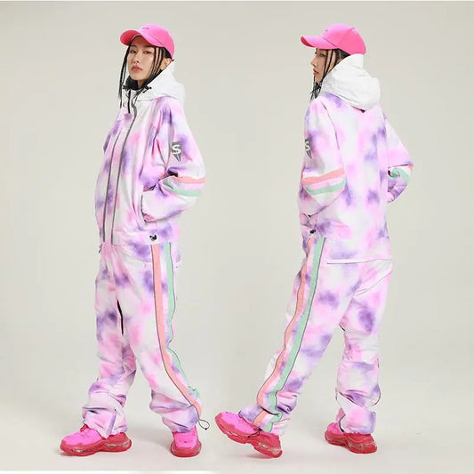 Women One Pieces Ski Suits Waterproof Ski Jumpsuitļ¼å¤å¶ļ¼Ā
