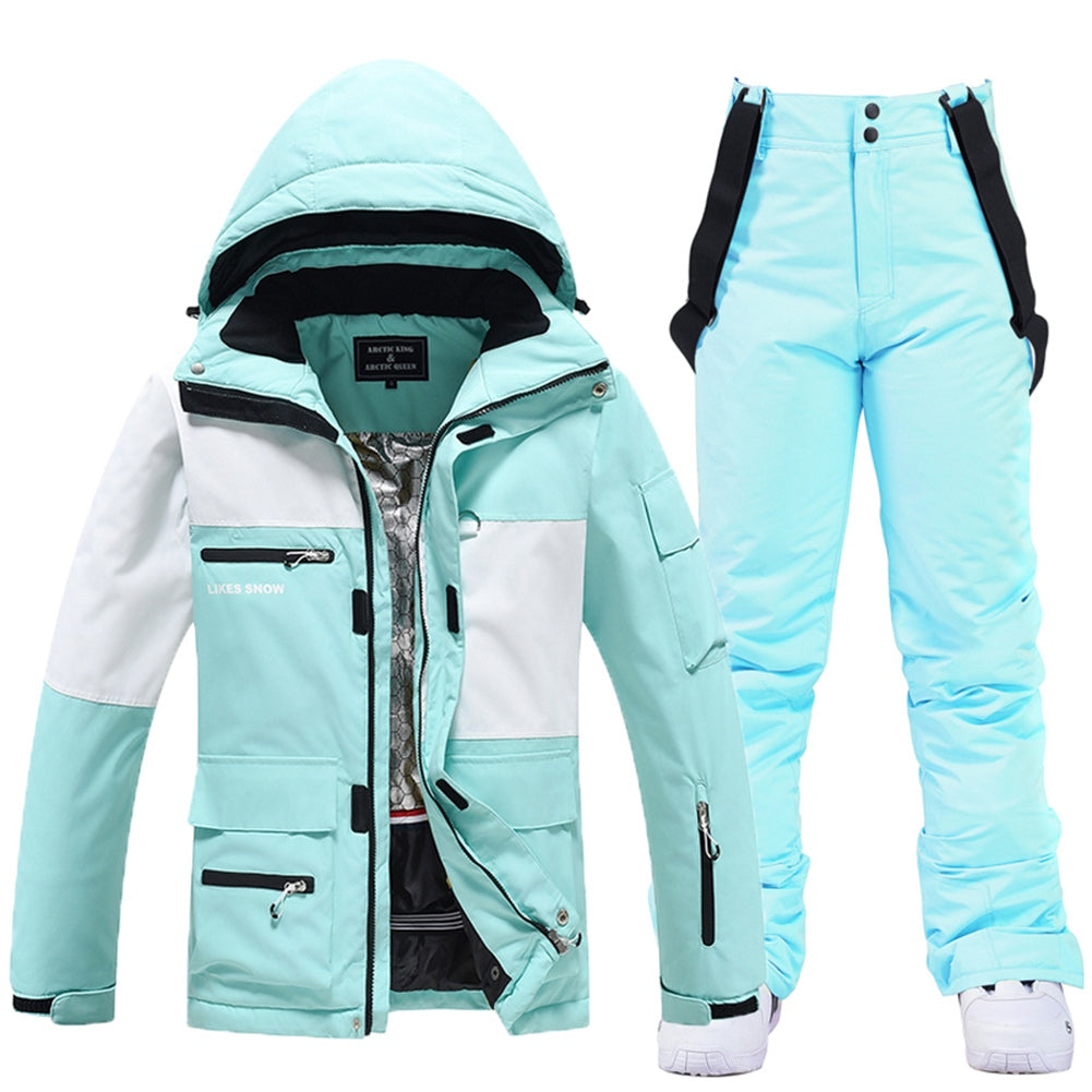 Women's Insulated Cargo Jacket & Jogger Pants