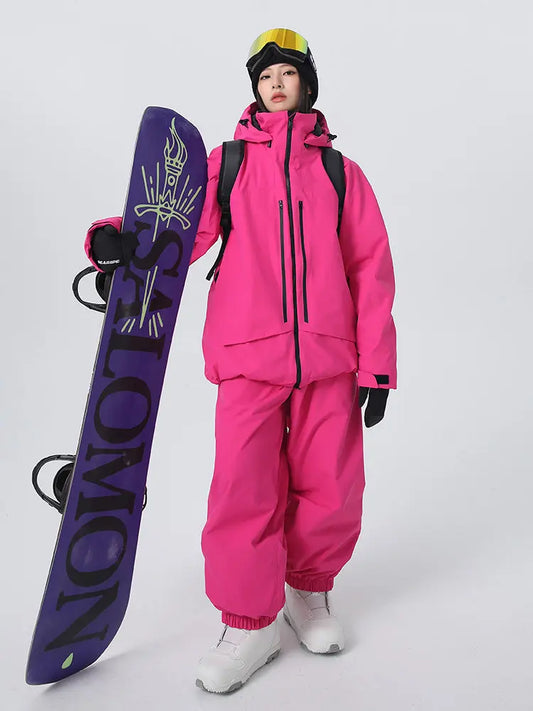 Women's 3L Ski Jacket & Pants Set Snow Suits Top LevelĀ