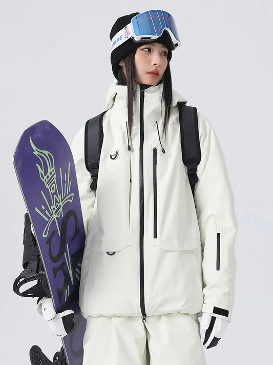 Women's Searipe Baggy Snow Jacket 3L Waterproof Snow TopĀ
