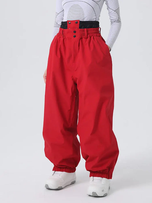 Women's Searipe Baggy Snow Pants Alpine Skiing TrousersĀ