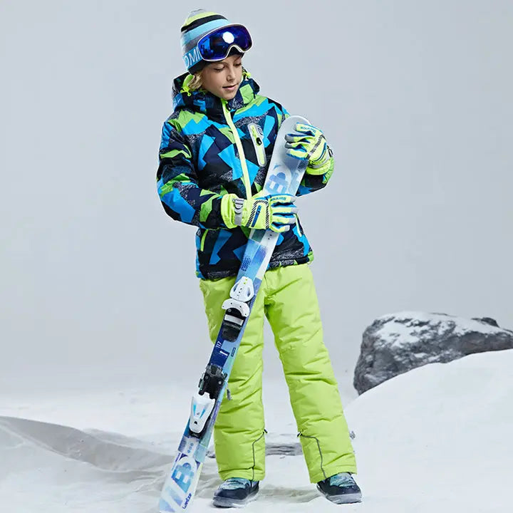 HOTIAN Boys Ski Jacket and Pants Kids Ski Suits HOTIAN