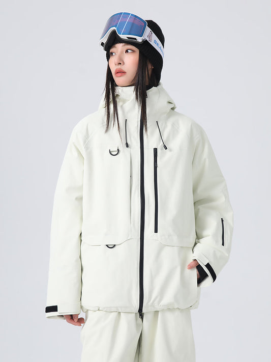 Women's Searipe Unisex All-Weather Mountain Rider Backcountry Utility Snow Jacket 