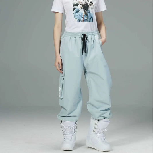 Adult Baggy Snowboard Trousers Insulated Cargo Ski Pants（复制） 
