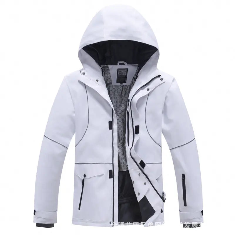 Zipper Ski Jacket Women's Winter Colorblock Snowboard Jacket（复制） 