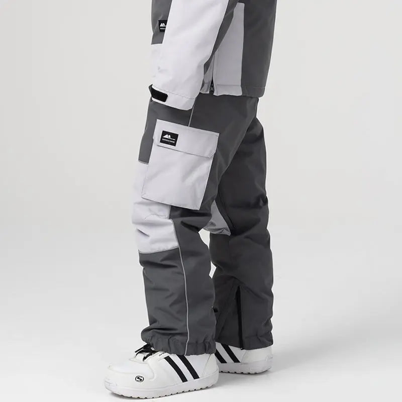Adult Baggy Snowboard Trousers Insulated Cargo Ski Pants（复制） 