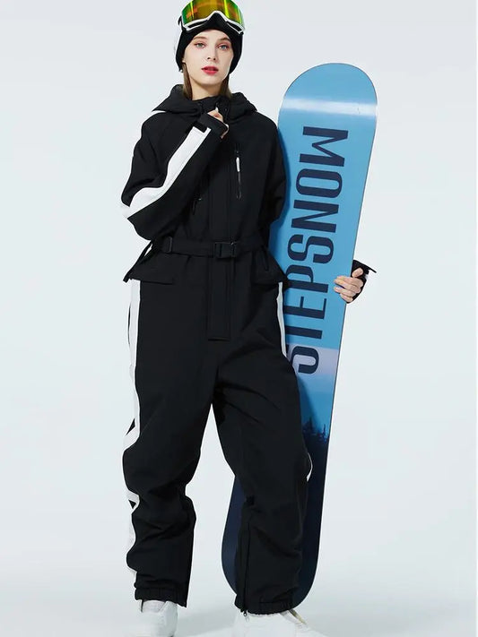 Loose Fit Ski Snowboarding Jumpsuits One Piece Snow Suits（复制） 