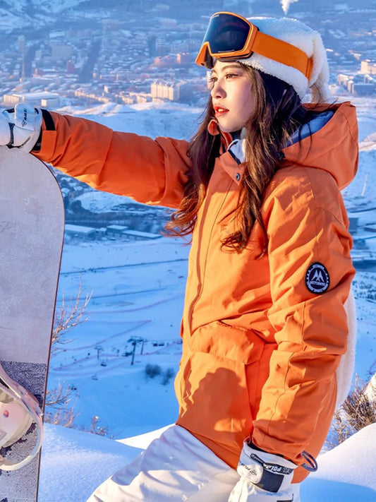 Women Plus Size Snow Suits Insulated Ski Wear Set