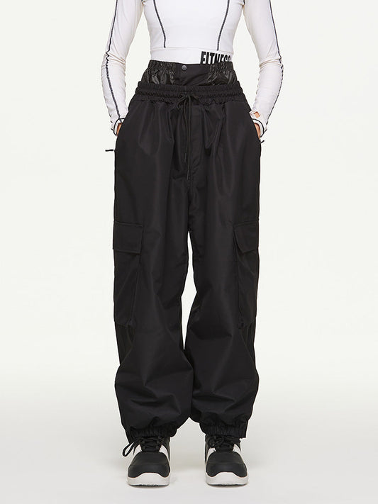 Women's Arctic Queen Mountain Rider High Performance Baggy Snow Pants 