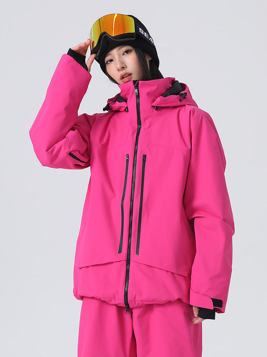Women's Searipe Unisex Ridge Master Mountain Freerider Baggy Snow Jacket 