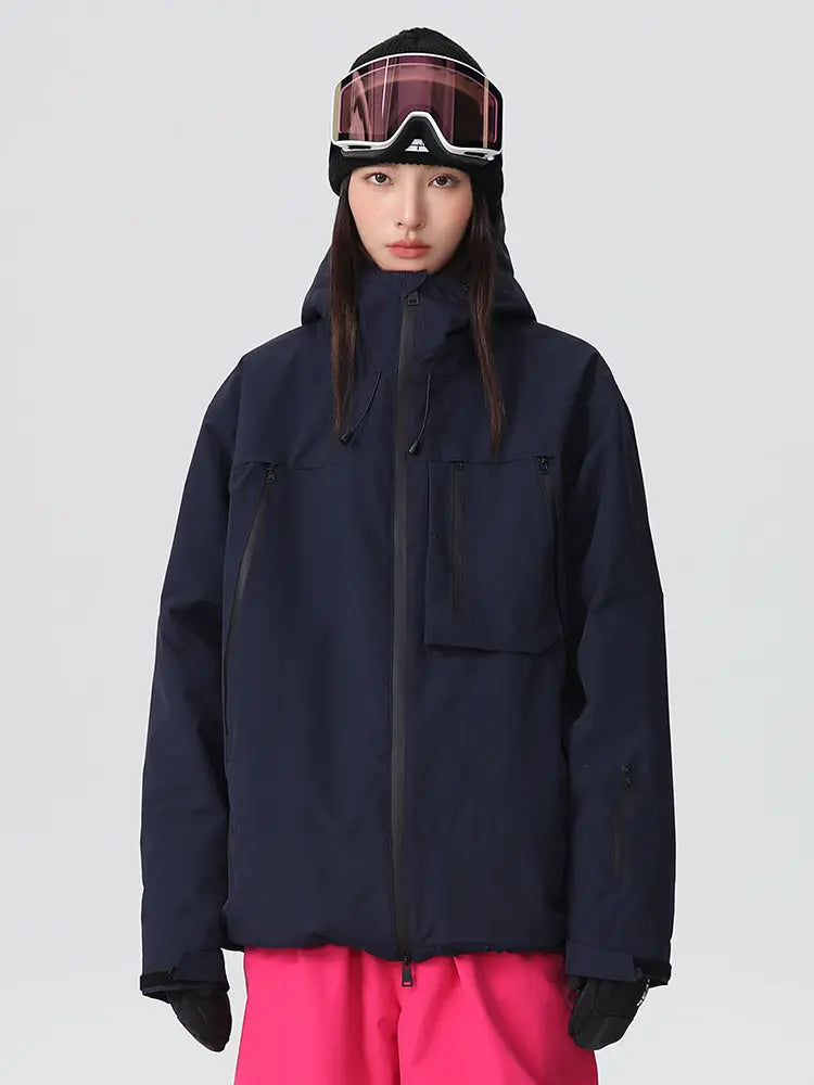 Women's Searipe Durable Mountain Pro All-Terrain Baggy Snow Jacket 