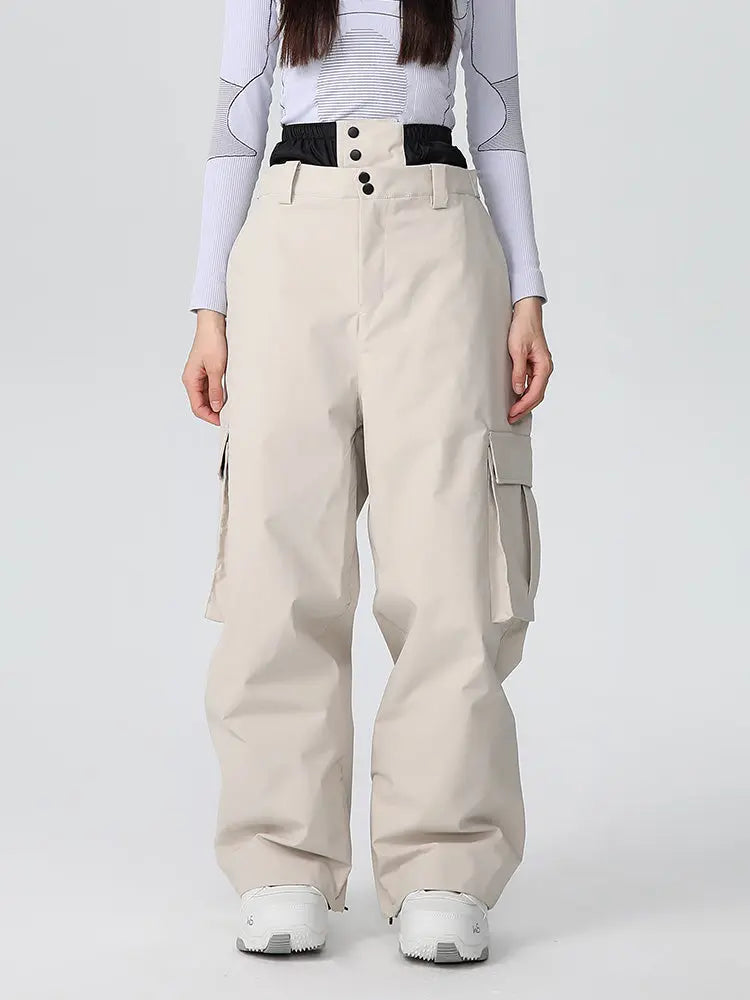 Women's Searipe Durable Mountain Pro All Function Baggy Snow Pants 