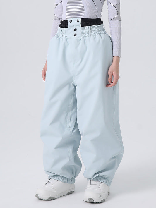 Women's Searipe Durable Mountain Rider All-Terrain Baggy Snow Pants 