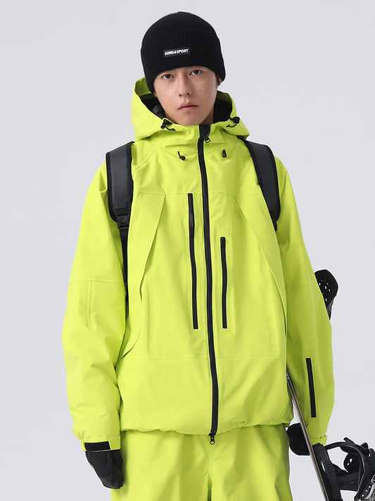 Men's Searipe Unisex Durable Mountain Rider All-Terrain Baggy Snow Jacket 