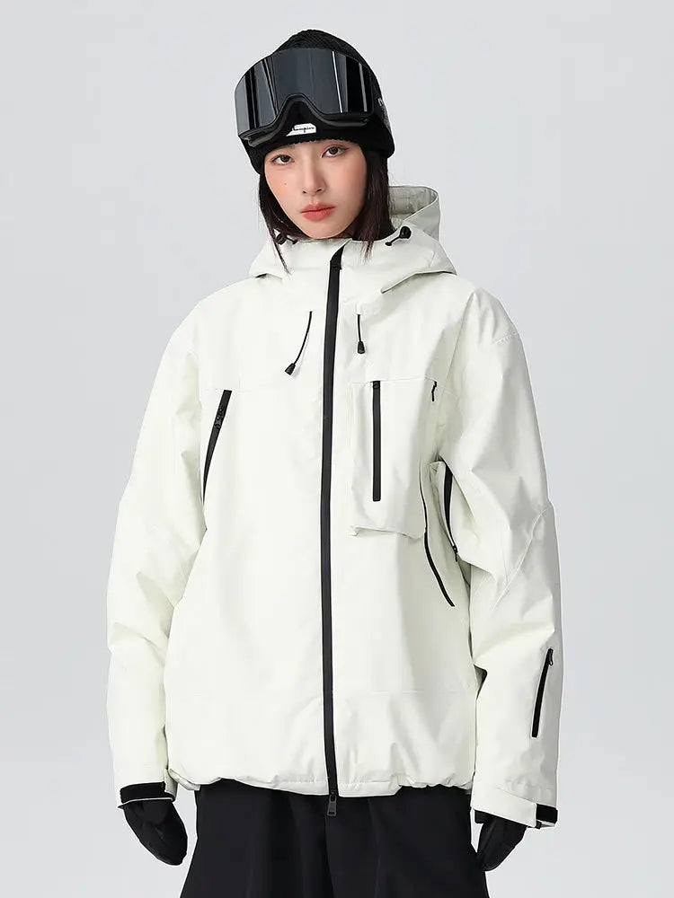 Women's Searipe Durable Mountain Pro All-Terrain Baggy Snow Jacket 