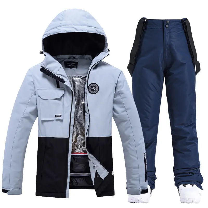 2024 Winter Ski Suits Outdoor Snow Overalls Set HOTIANSNOW