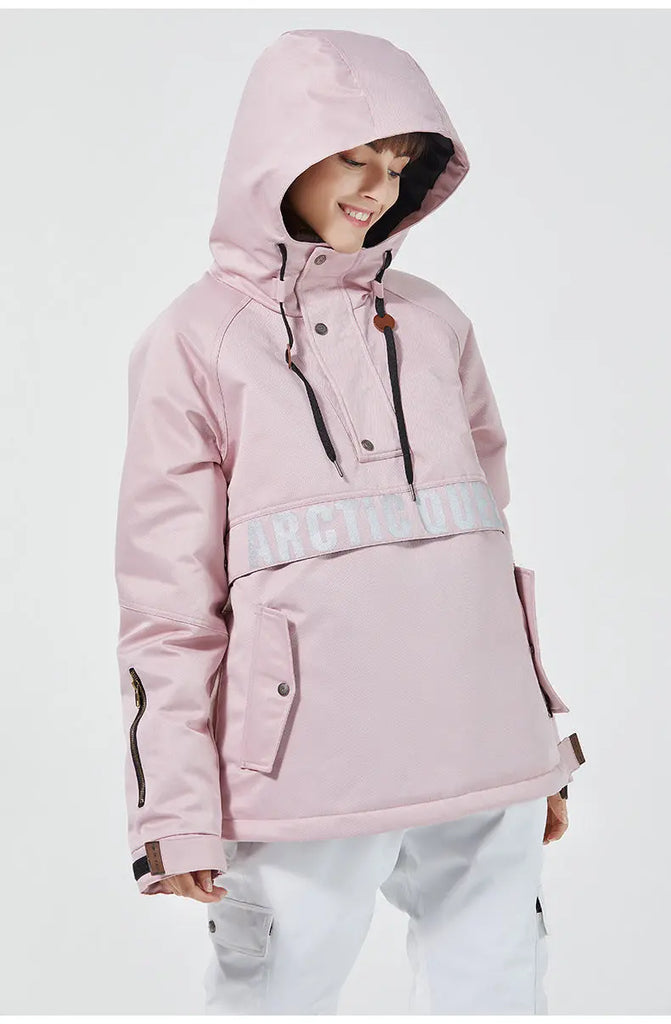 2024 Winter Windproof Snow Jacket Female Alpine Sport Clothes HOTIANSNOW