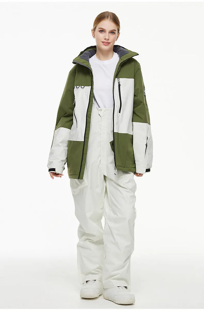 2025 Winter Ski Jackets & Bibs Outdoor Unisex Snowsuits Outfits 