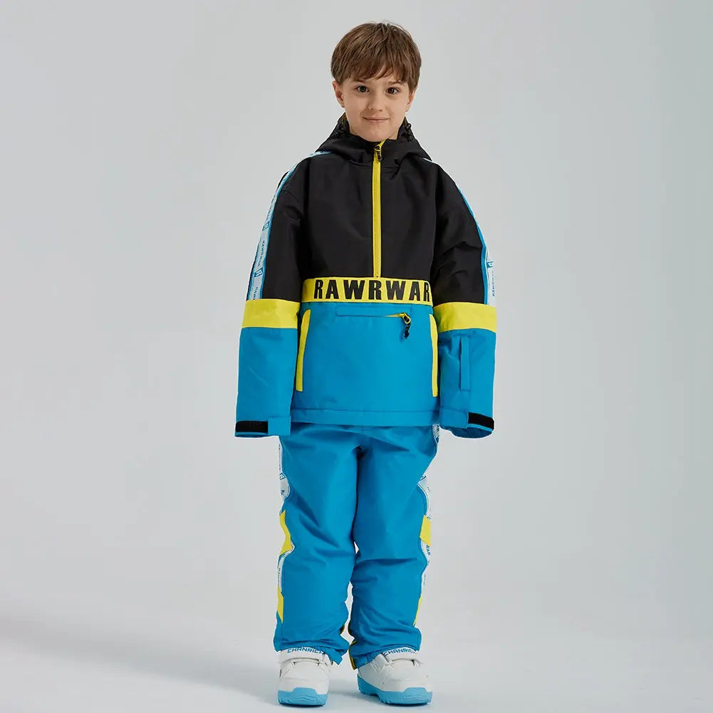 Boy's Insulated Snow Ski Anorak Jacket