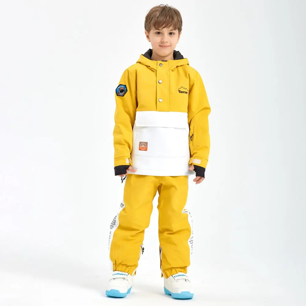 Boys Color Blocked Snowsuits