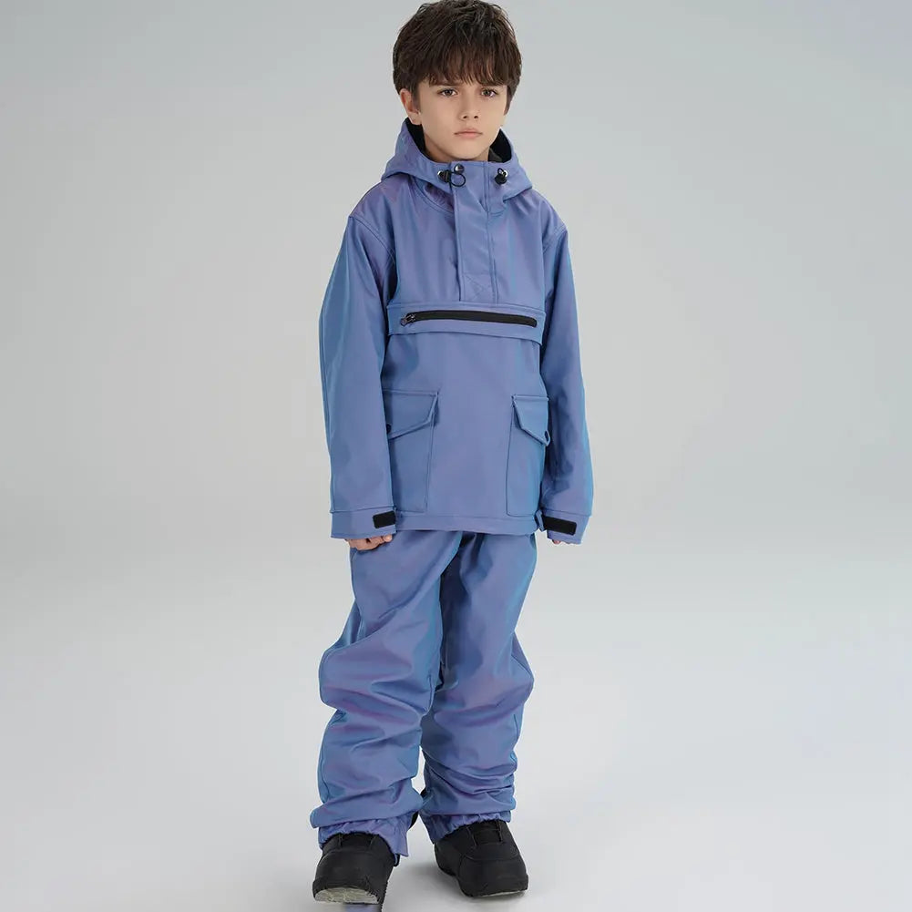 Boys Insulated Cargo Snow Suits