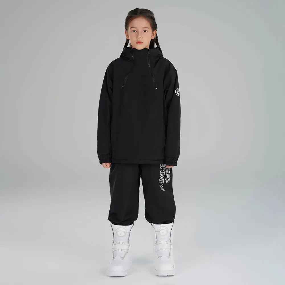 Cargo Insulated Girls Snowboard Jacket And Pants