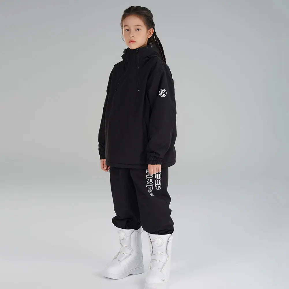 Cargo Insulated Girls Snowboard Jacket And Pants