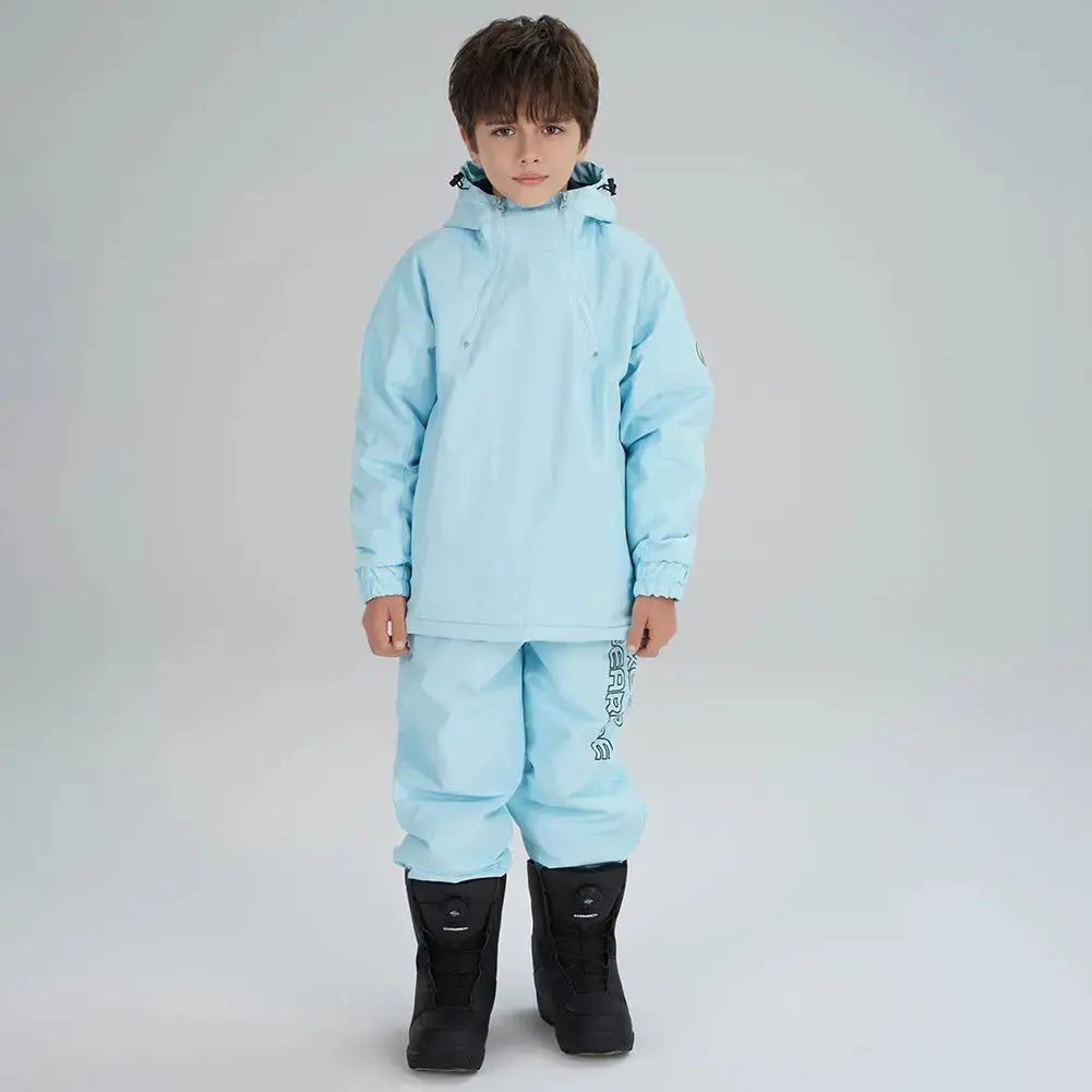 Cargo Insulated Girls Snowboard Jacket And Pants HOTIAN