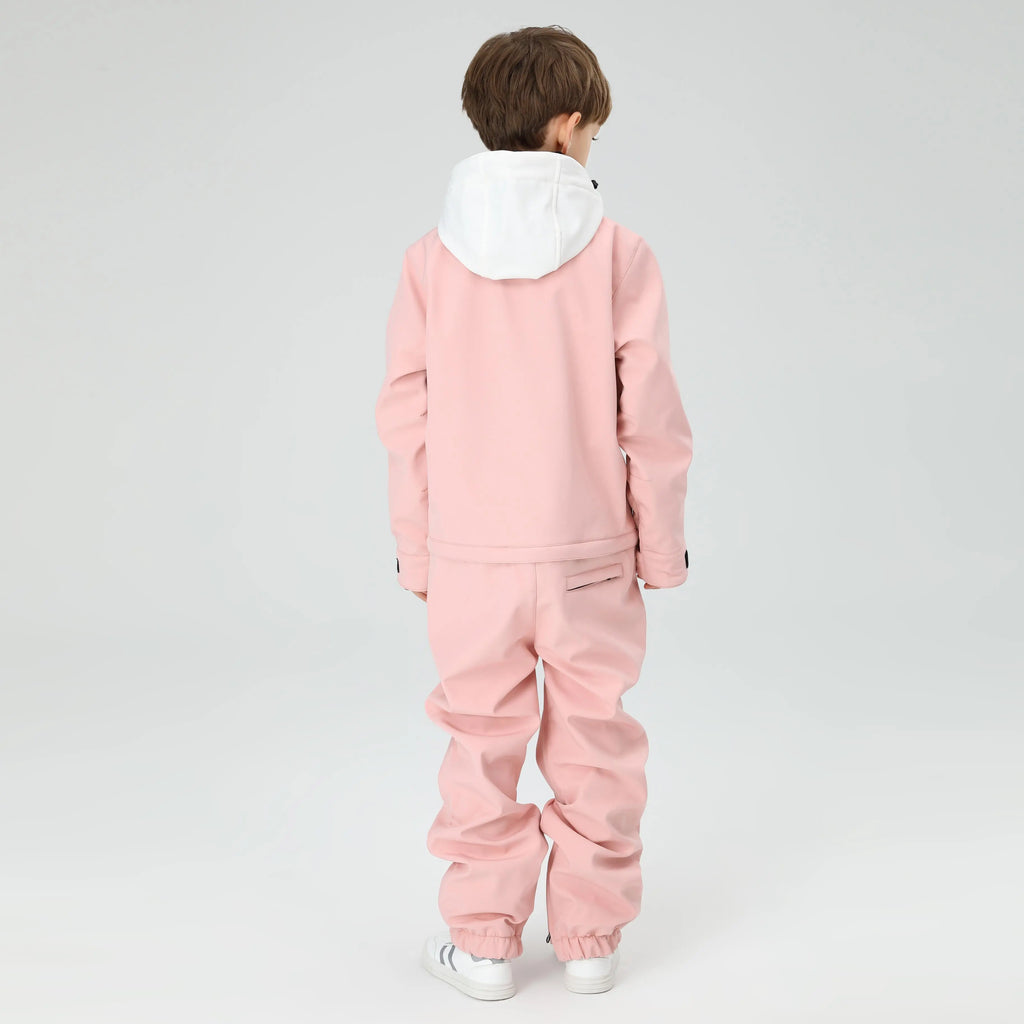 HOTIAN Boys Hooded Cargo One Piece Snow Suits HOTIAN