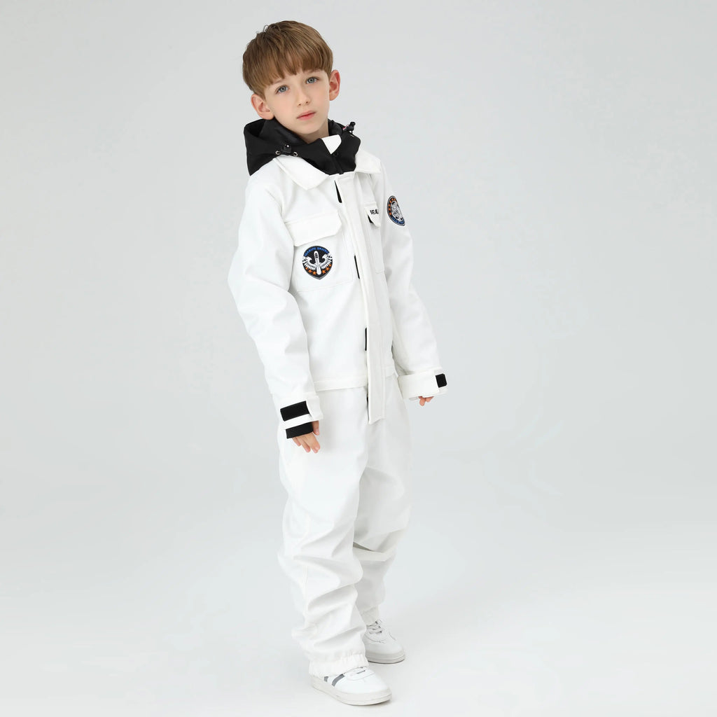 HOTIAN Boys Hooded Cargo One Piece Snow Suits HOTIAN