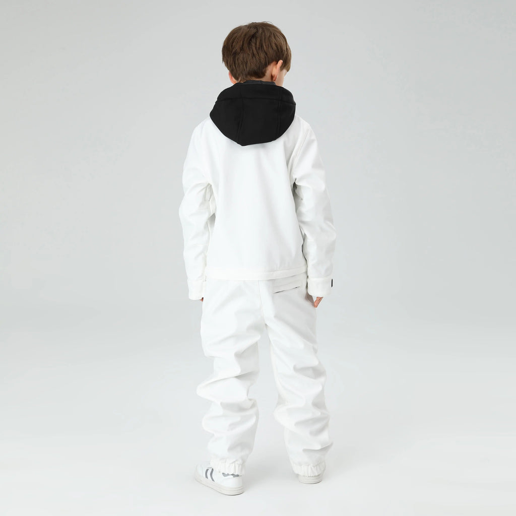 HOTIAN Boys Hooded Cargo One Piece Snow Suits HOTIAN