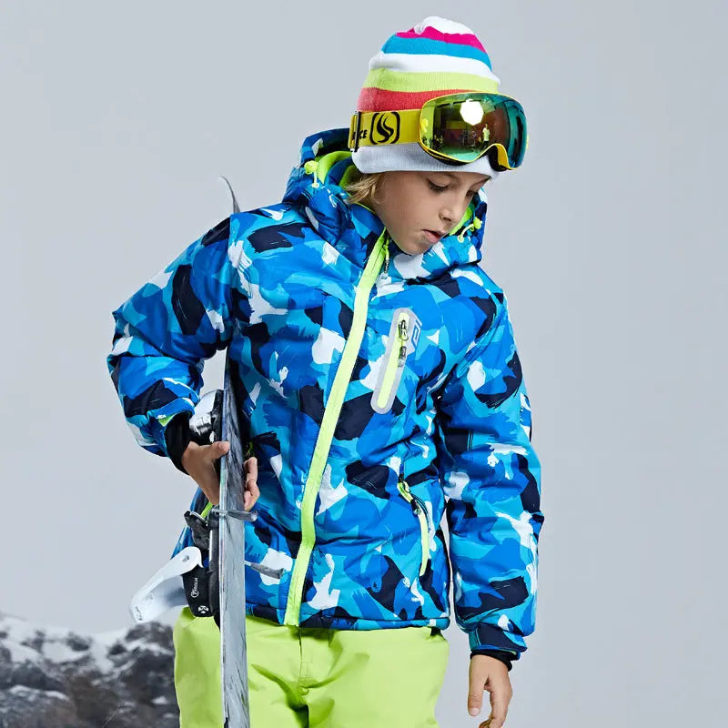 HOTIAN Boys Ski & Snowboard Jacket HOTIAN