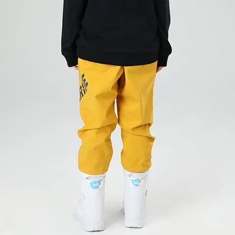HOTIAN Women Reflective Logo Print Cargo Ski Pants HOTIAN