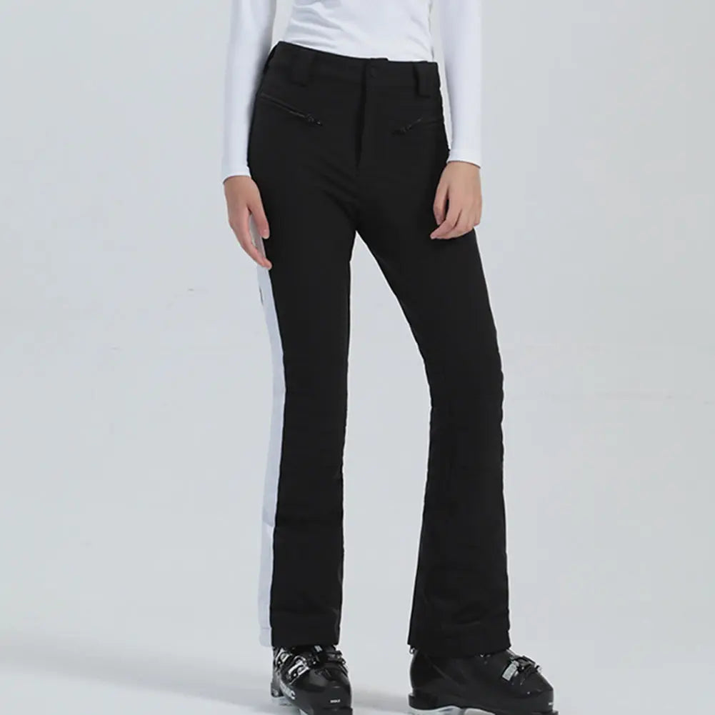 High Waist Slim Snow Pants