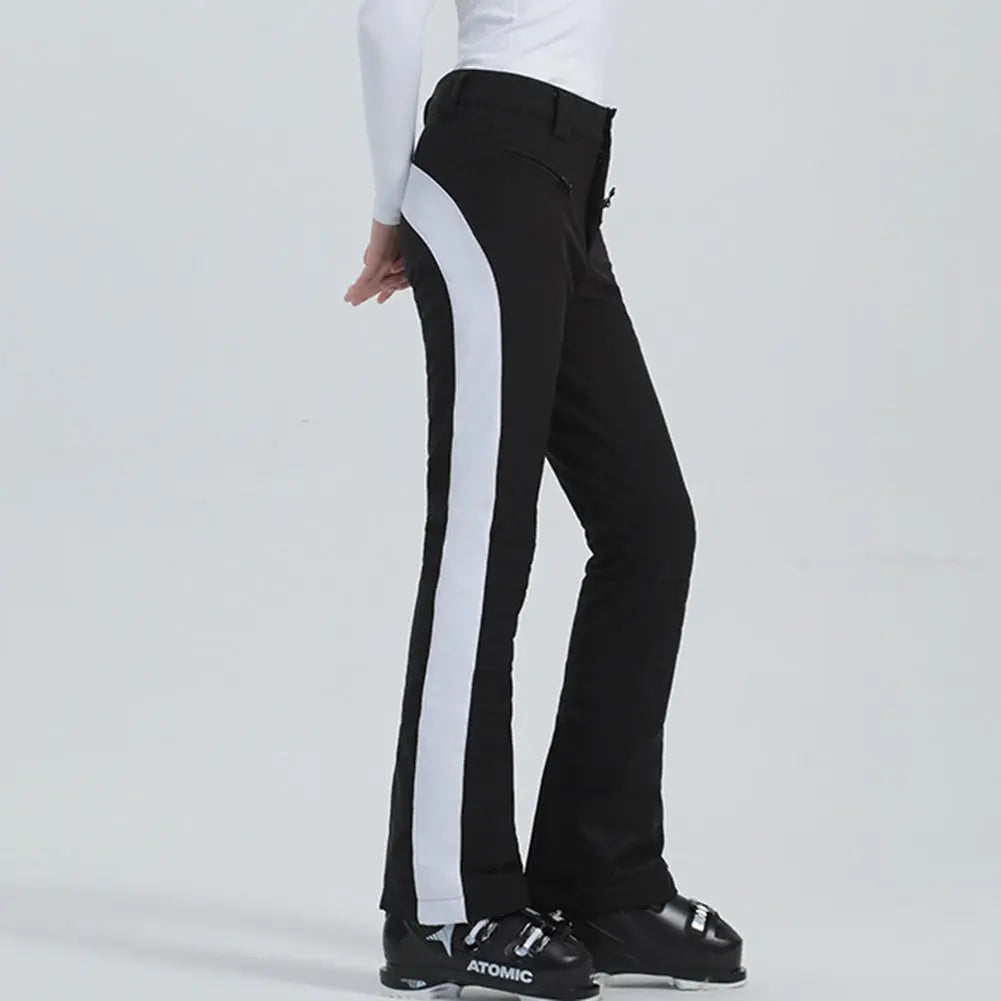 High Waist Slim Snow Pants