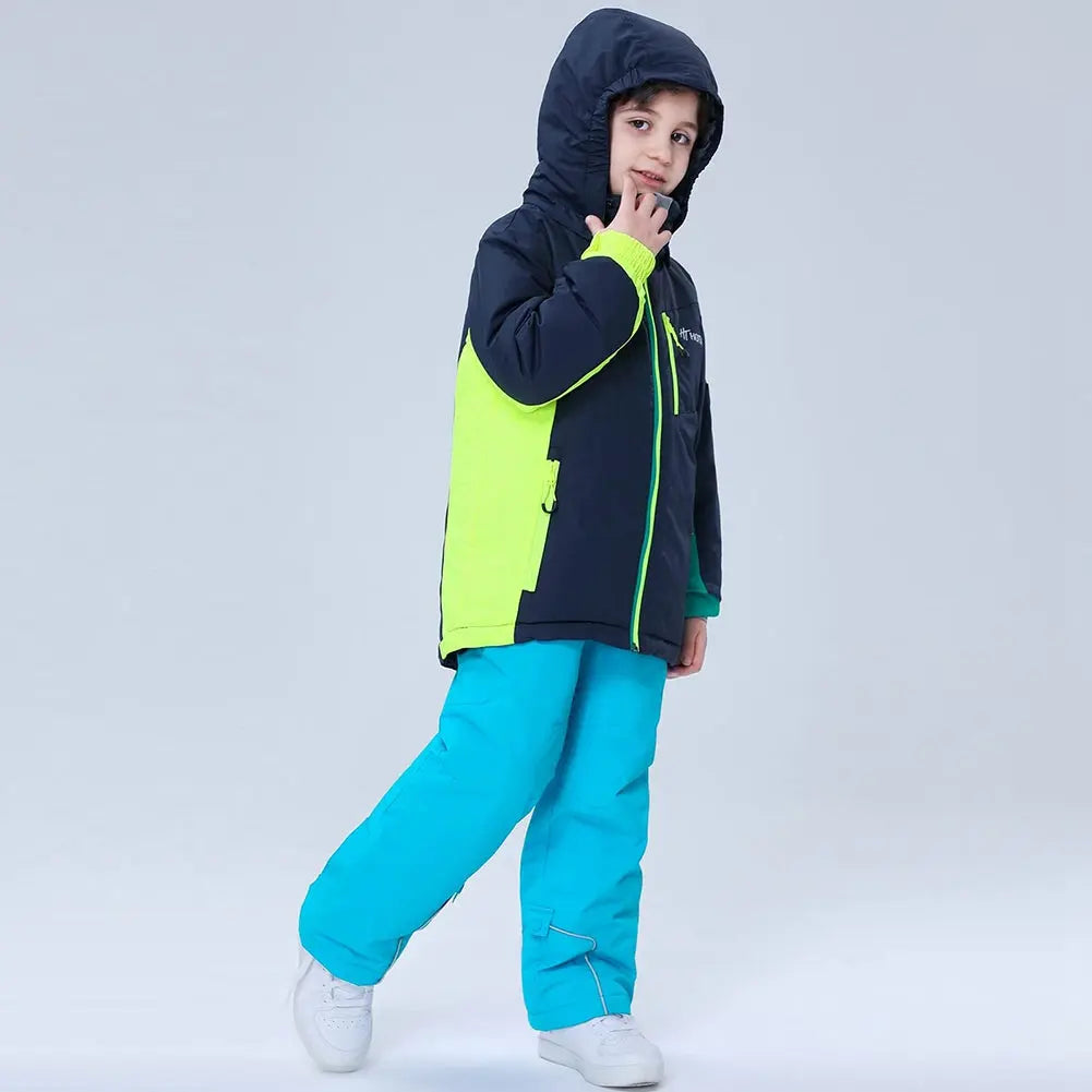 Hotian Boy Insulated Snow Shell Jacket Waterproof HOTIAN