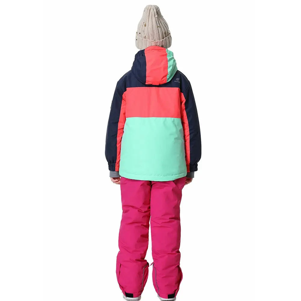 Hotian Girl Insulated Skiing Shell Jacket Windproof HOTIAN