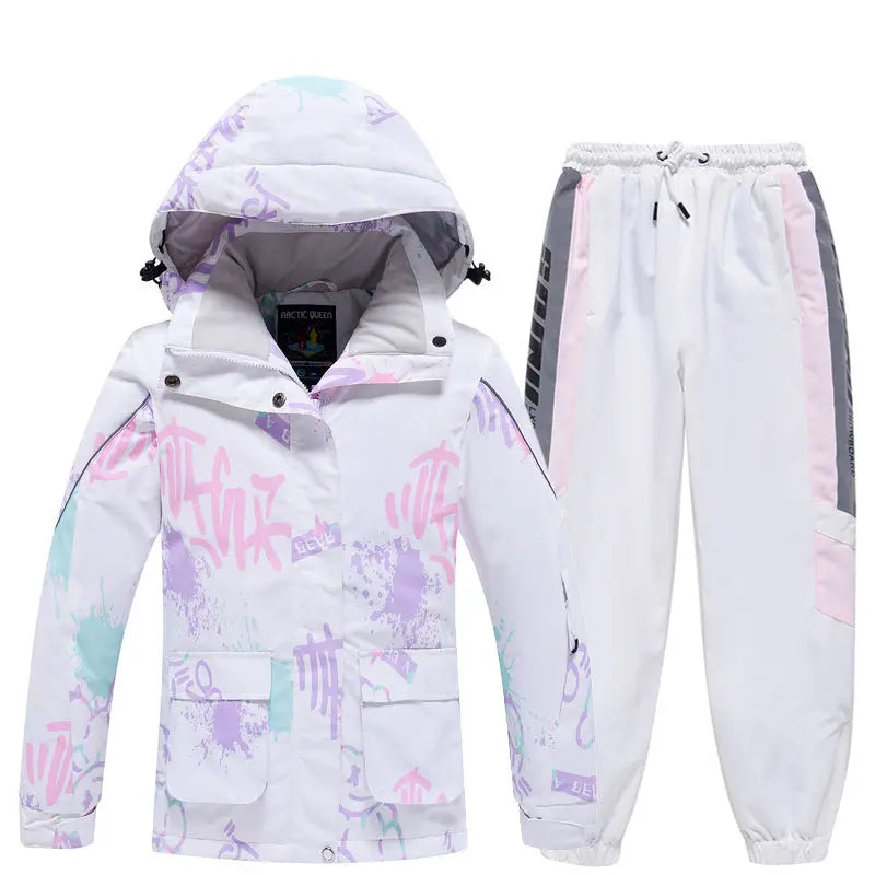 Hotian Girls Ski Set Snow Jackets & Jogger Pants HOTIAN
