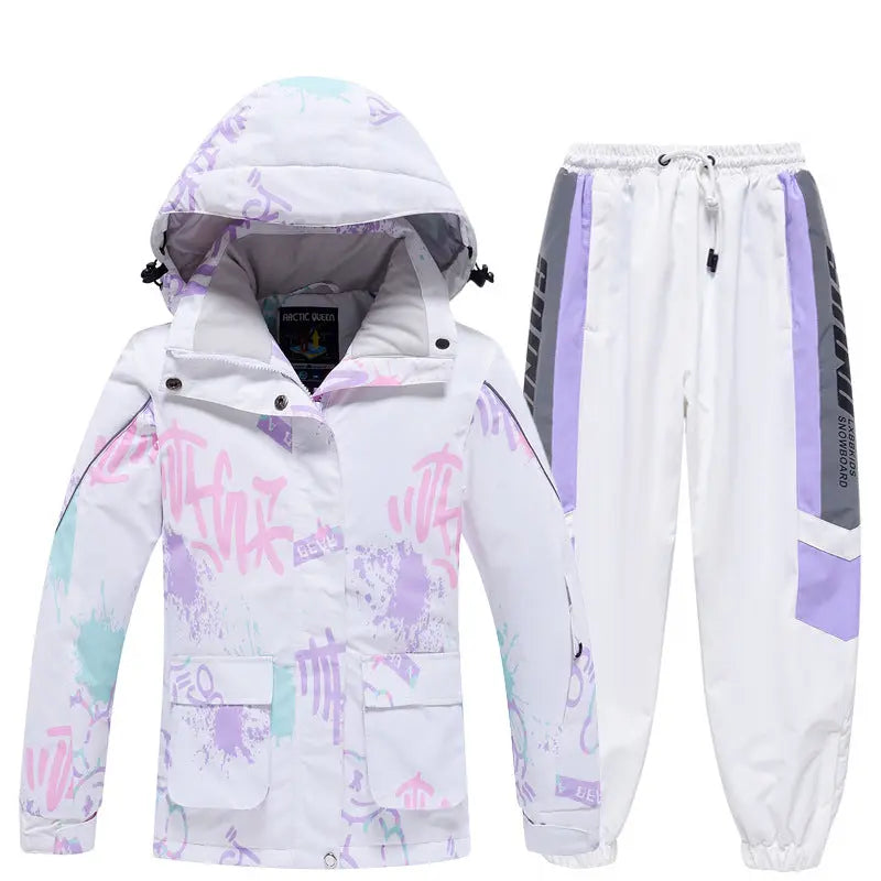 Hotian Girls Ski Set Snow Jackets & Jogger Pants HOTIAN