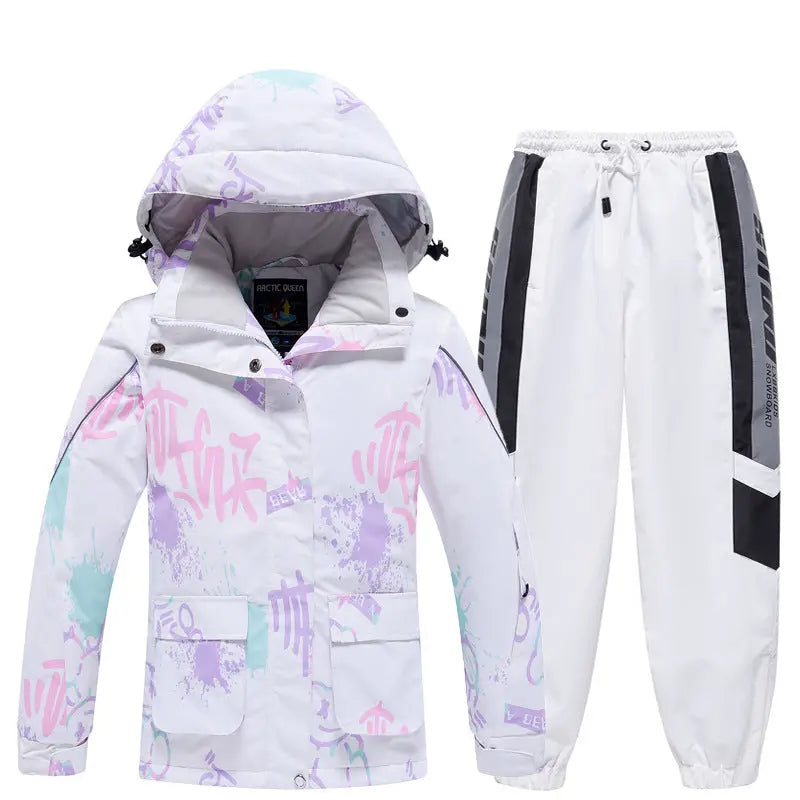 Hotian Girls Ski Set Snow Jackets & Jogger Pants HOTIAN