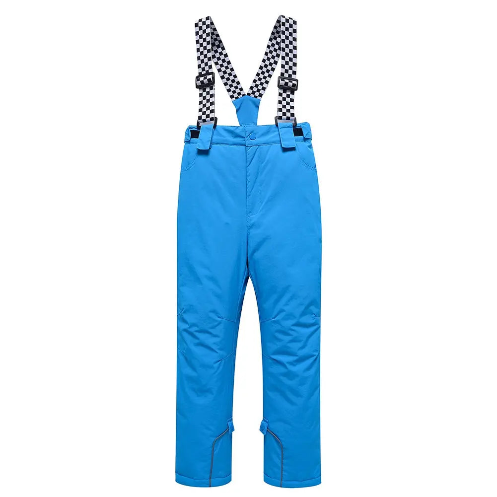 Hotian Kid Bib Snow Pants Waterproof HOTIAN