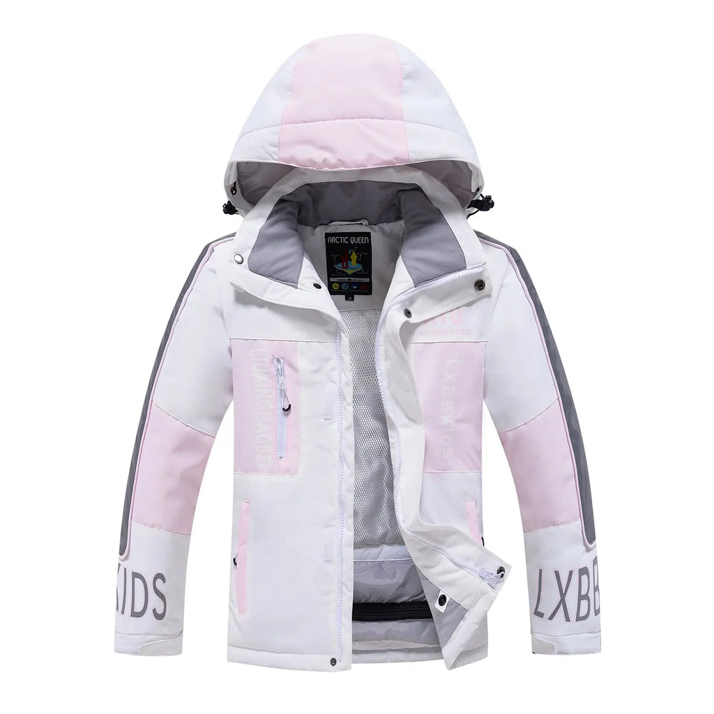 Hotian Kid Hooded Insulated Snow Jacket HOTIAN