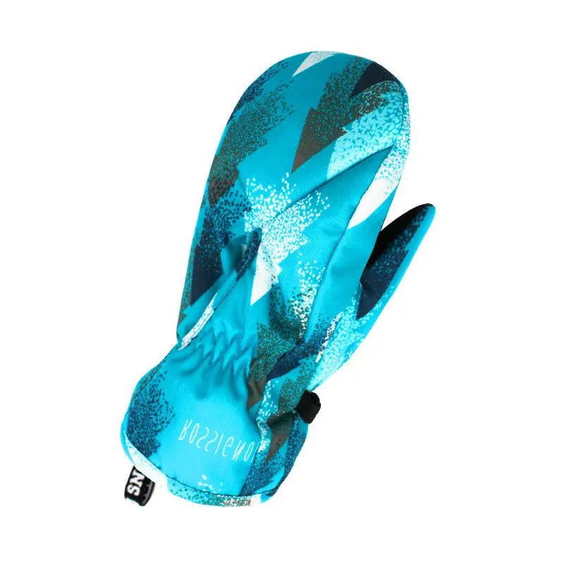 Hotian Kids Ski Snowboard Gloves Waterproof Anti-slip HOTIANSNOW