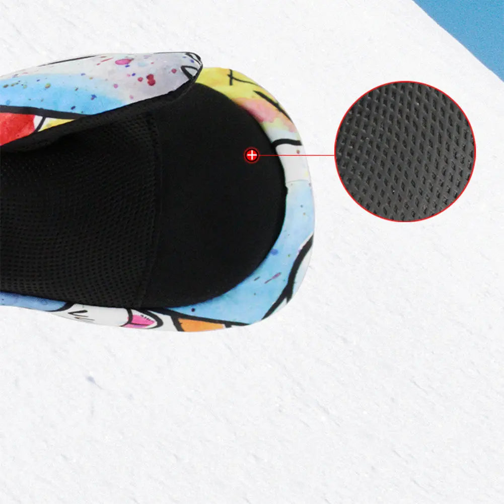 Hotian Kids Ski Snowboard Mittens Waterproof Anti-slip HOTIAN