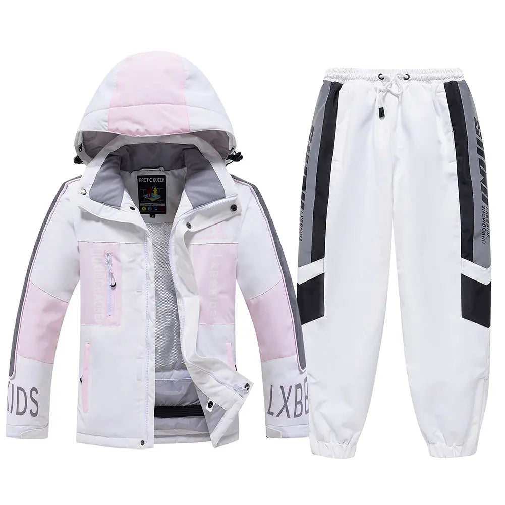 Hotian Kids Skiing Snowboarding Insulated Set HOTIAN