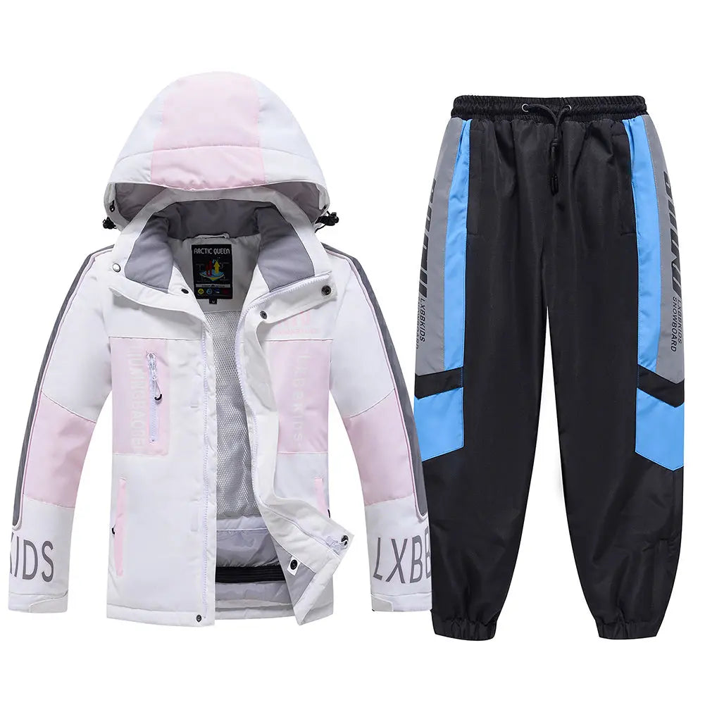 Hotian Kids Skiing Snowboarding Insulated Set HOTIAN