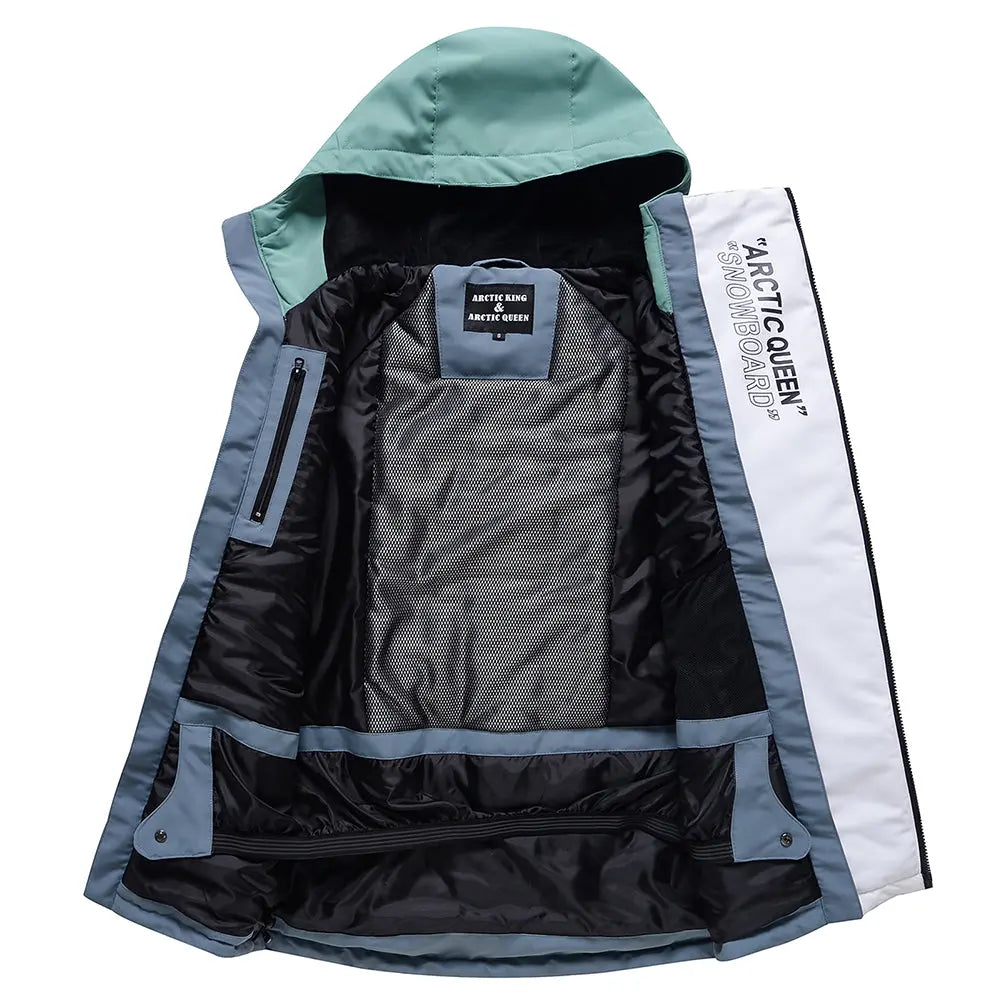 Hotian Men Anorak Skiing Snowboarding Insulated Jacket HOTIAN