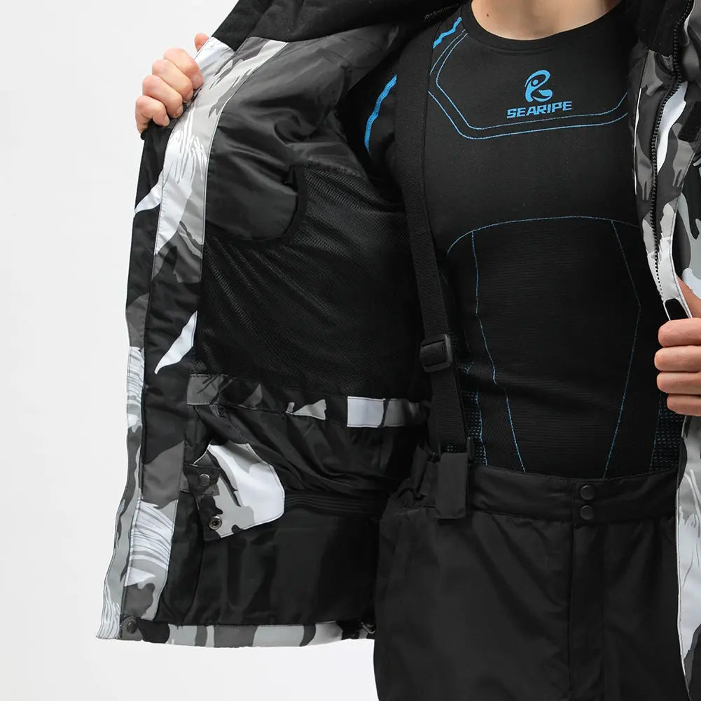 Hotian Men Insulated Skiing Shell Jacket HOTIAN